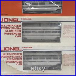 Lionel Pennsylvania 15 Aluminum 8 Car Passenger Set O Used 6-9569 9575 7208%
