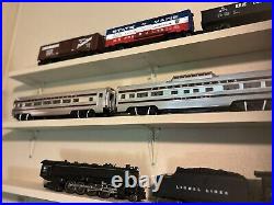 Lionel Pennsylvania Passenger Cars. Aluminum 4 Pack Brand New From Set