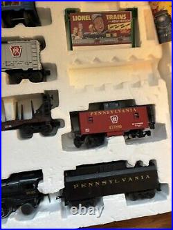 Lionel Pennsylvania Passenger Cars Tracks Transformer Set Great Condition