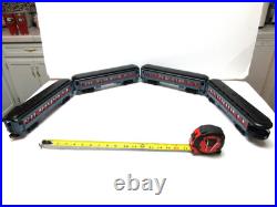 Lionel Polar Express 4-car Passenger Car Set With Lights All Work O Gauge