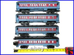 Lionel Polar Express 4-car Passenger Car Set With Lights All Work O Gauge