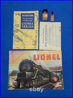 Lionel Postwar 2146WS Steam Engine Passenger 3 Car Set With Boxes 726 Engine