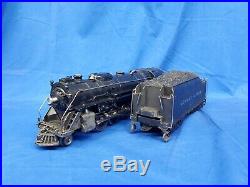 Lionel Postwar 2146WS Steam Locomotive Passenger Car Set With Boxes