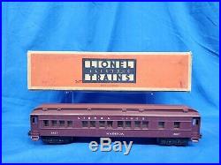Lionel Postwar 2146WS Steam Locomotive Passenger Car Set With Boxes