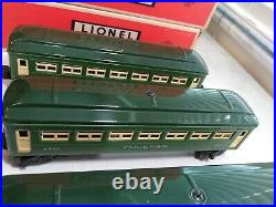 Lionel Postwar 6441, 6440 & 6440 Passenger Car Set
