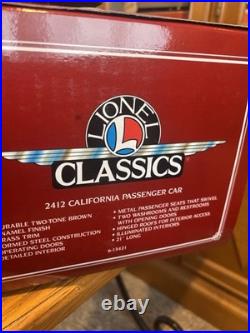 Lionel Prewar Classics 6-13420 Brown 3 Car Passenger State Set Standard Gauge