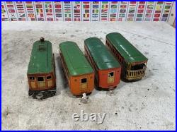 Lionel Prewar Winner Metal SET and 3 Passenger Car O Gauge Lionel Prewar Winner Metal SET and 3 Passenger Car O Gauge