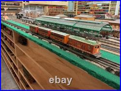 Lionel Prewar Winner Metal SET and 3 Passenger Car O Gauge