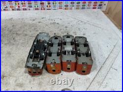 Lionel Prewar Winner Metal SET and 3 Passenger Car O Gauge