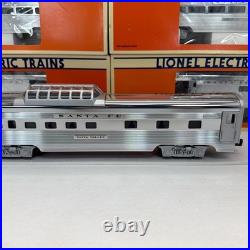 Lionel Santa Fe 15 Aluminum 7 Car Passenger Set O Used 6-19109 19113 19128 38