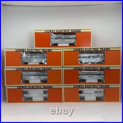Lionel Santa Fe 15 Aluminum 7 Car Passenger Set O Used 6-19109 19113 19128 38