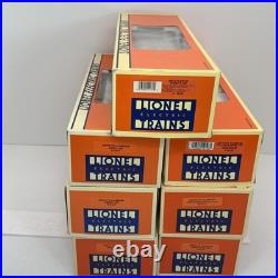 Lionel Santa Fe 15 Aluminum 7 Car Passenger Set O Used 6-19109 19113 19128 38