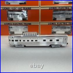 Lionel Santa Fe Aluminum 7 Car Passenger Set O Used 6-19109 19113 19128 19138%