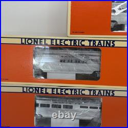 Lionel Santa Fe Aluminum 7 Car Passenger Set O Used 6-19109 19113 19128 19138%