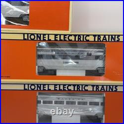 Lionel Santa Fe Aluminum 7 Car Passenger Set O Used 6-19109 19113 19128 19138%