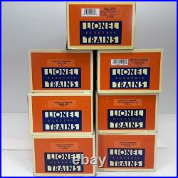 Lionel Santa Fe Aluminum 7 Car Passenger Set O Used 6-19109 19113 19128 19138%
