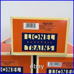 Lionel Santa Fe Aluminum 7 Car Passenger Set O Used 6-19109 19113 19128 19138%