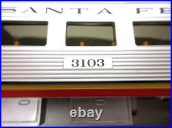 Lionel Santa Fe El Capitan Streamline Passenger Car 3 Pc Set O Gauge Lionel Santa Fe El Capitan Streamline Passenger Car 3 Pc Set O Gauge