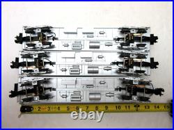 Lionel Santa Fe The Chief Red Stripe Streamline Passenger 3 Pc Set O Gauge
