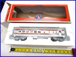 Lionel Santa Fe The Chief Red Stripe Streamline Passenger 3 Pc Set O Gauge