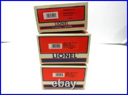 Lionel Santa Fe The Chief Red Stripe Streamline Passenger 3 Pc Set O Gauge