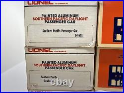 Lionel Southern Pacific 16 Aluminum 9 Car Daylight Set O New 6-9589-93 19107 SP