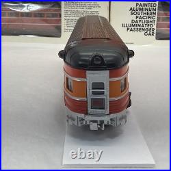 Lionel Southern Pacific Daylight Aluminum 7 Car Passenger Set O Used 4 Dome Cars