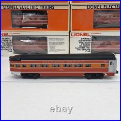 Lionel Southern Pacific Daylight Aluminum 7 Car Passenger Set O Used 4 Dome Cars