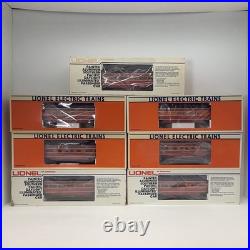 Lionel Southern Pacific Daylight Aluminum 7 Car Passenger Set O Used 4 Dome Cars