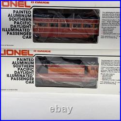 Lionel Southern Pacific Daylight Aluminum 8 Car Passenger Set O New 6-9589 19107