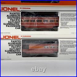 Lionel Southern Pacific Daylight Aluminum 8 Car Passenger Set O New 6-9589 19107