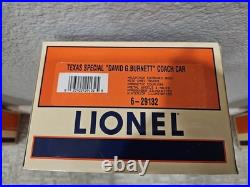 Lionel Texas Special Passenger 4-Car Set 6-29129