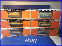 Lionel Trains 9545-9549 7210 Union Pacific 6 Car Aluminum Passenger Set Mint New