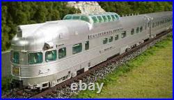 Lionel Trains California Zephyr 19122 -19127 6 Car Aluminum Passenger Set Mint