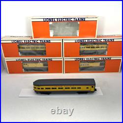 Lionel Union Pacific 15 Aluminum 5 Car Passenger Set O New 6-9545 9549