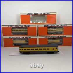 Lionel Union Pacific 15 Aluminum 5 Car Passenger Set O New 6-9545 9549