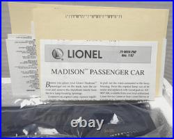 Lionel Wabash Madison Passenger 4-car Set 6-19062 6-19063 6-19064 6-19065 Nib