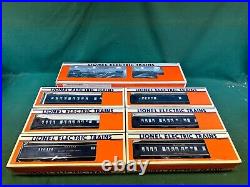 Lionel Wabash Train 6 Car Passenger Set #8610, 7227-7232 Clean