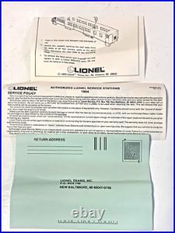 Lot Lionel 4 Car Passenger Set New York Central O-Ga 6-16066, 87, 89. 90 NEW