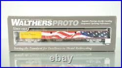 Lot of 9 Walthers Proto Union Pacific LIGHTED Passenger car set HO scale