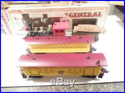 MPC LIONEL- 8701 GENERAL SET WithPULLMOR MOTOR- With2 PASSENGER CARS & HORSE CAR- B1