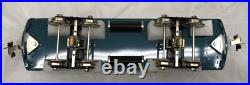 MTH 10-5075 Tinplate 300 Series Std Gauge 3-Car Passenger Set 2-Tone Blue NIB