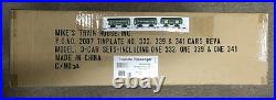 MTH 10-5075 Tinplate 300 Series Std Gauge 3-Car Passenger Set 2-Tone Blue NIB