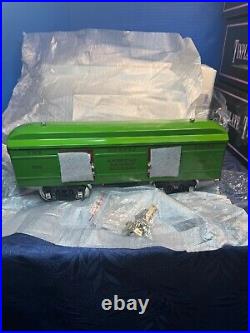MTH 10-5102 Dorfan Standard Tinplate Green 4 Car Passenger Set
