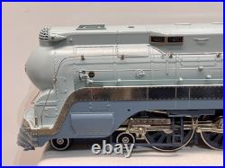 MTH 20-3194-1 Santa Fe 4-6-4 Blue Goose Steam Engine withPS2 & 5 Car Passenger Set