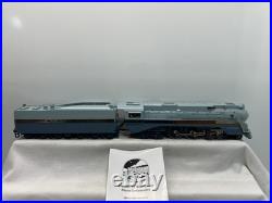 MTH 20-3194-1 Santa Fe 4-6-4 Blue Goose Steam Engine withPS2 & 5 Car Passenger Set