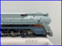 MTH 20-3194-1 Santa Fe 4-6-4 Blue Goose Steam Engine withPS2 & 5 Car Passenger Set