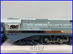 MTH 20-3194-1 Santa Fe 4-6-4 Blue Goose Steam Engine withPS2 & 5 Car Passenger Set