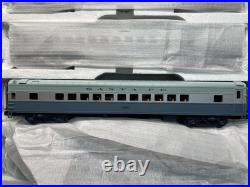 MTH 20-3194-1 Santa Fe 4-6-4 Blue Goose Steam Engine withPS2 & 5 Car Passenger Set