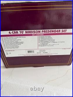 MTH 20-40083 Jersey Central/Blue Comet 4 Car Passenger Set! New Release